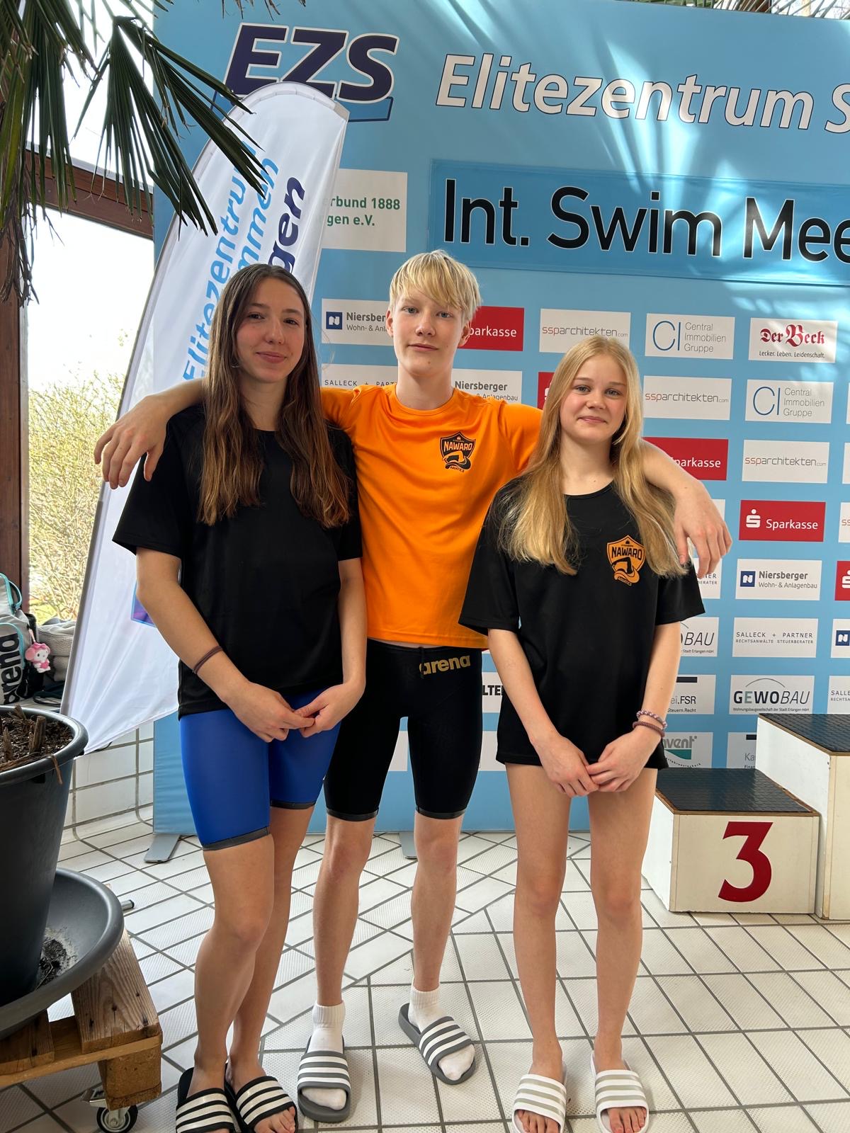 Starker Auftritt von Nawaro Aquatics in Erlangen